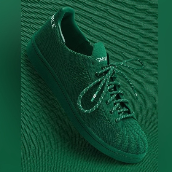 Adidas Pharrell Williams Superstar Primeknit‎ 'Dark Green’ - Picture 1 of 12